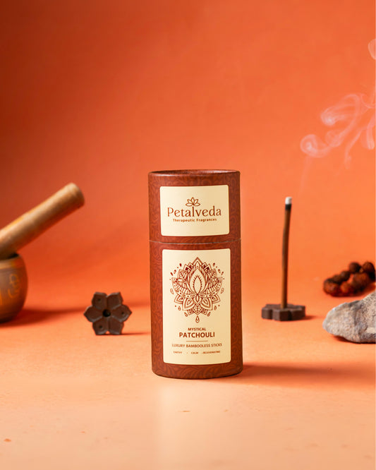 Mystical Patchouli Bambooless Incense Sticks- Earthy & Rejuvenating