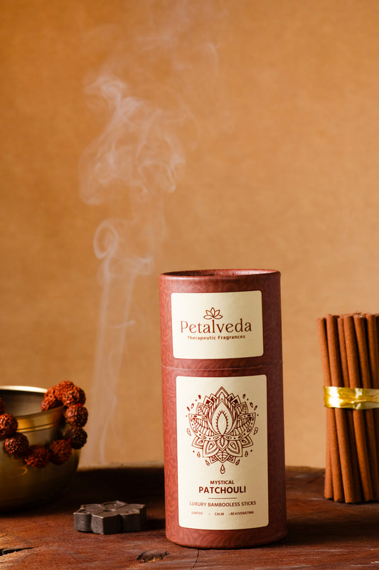 Mystical Patchouli Bambooless Incense Sticks- Earthy & Rejuvenating