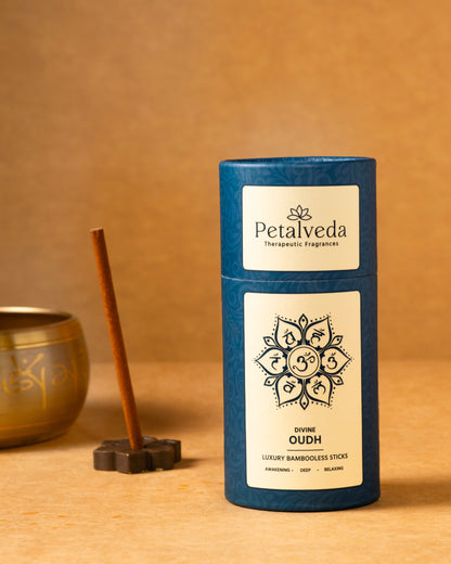 Divine Oudh Bambooless Incense Sticks- Deep & Relaxing