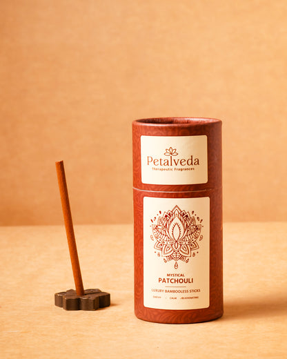 Mystical Patchouli Bambooless Incense Sticks- Earthy & Rejuvenating