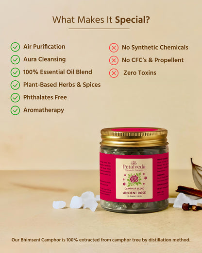 Ancient Rose Camphor Blend
