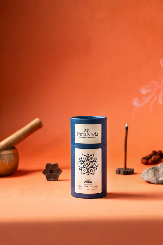 Divine Oudh Bambooless Incense Sticks- Deep & Relaxing